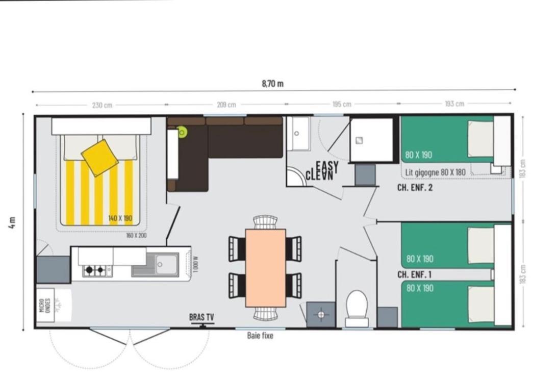 De Pujol Greenchalets Argeles Sur Mer Ngoại thất bức ảnh